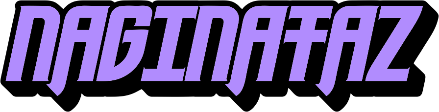 NAGINATTAZ logo in black.